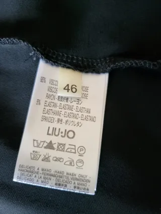 Vestido Negro Liu Jo Talla S G