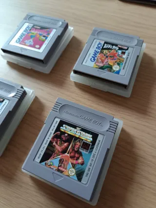 Lote 4 Jogos Game Boy: Desportos e Quarth