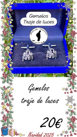 Gemelos Traje de Luces