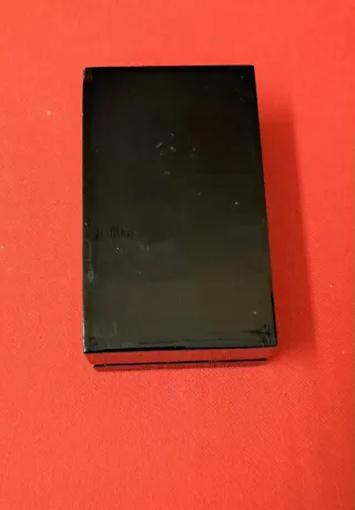 Caja de madera lacada China años 80