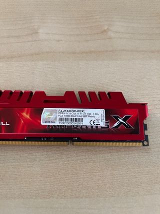 Memoria RAM DDR3 4GB G.Skill Ripjaws X