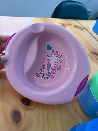 Lote alimentación bebé: Vaso, plato y más