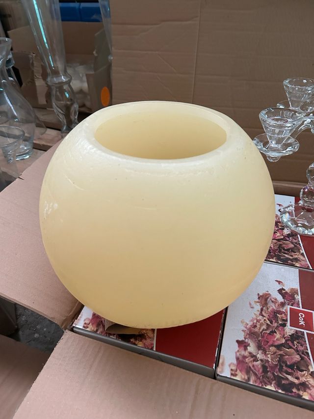 Cuenco grande vela beige