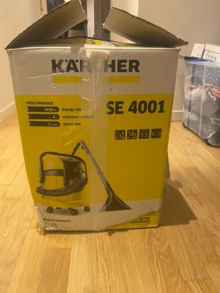 Karcher SE 4001 Aspiradora Limpieza Alfombras