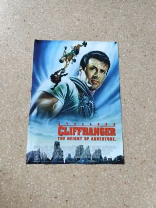 Póster Máximo Riesgo (Cliffhanger)