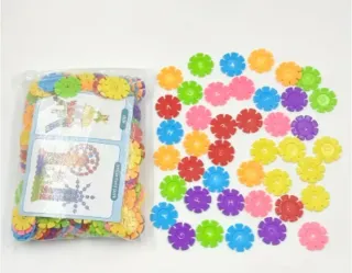 Juego de bloques de construcción educativos