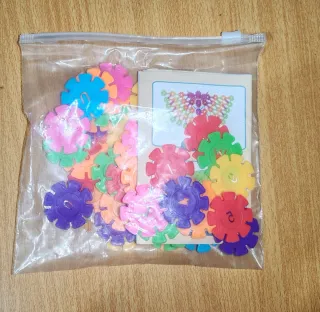 Juego de bloques de construcción educativos