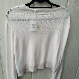 Chaqueta Naf Naf rosa metalizada