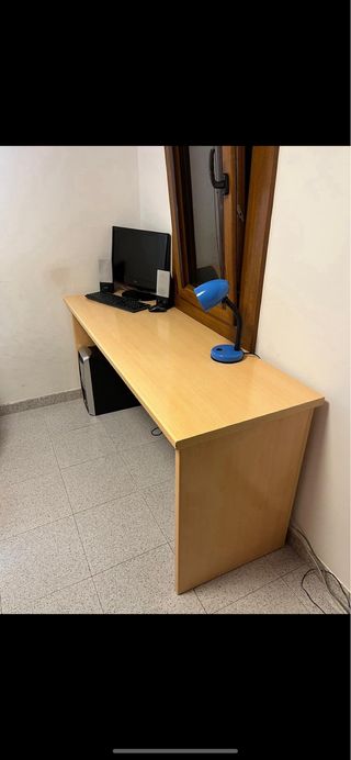 Litera tren con escritorio