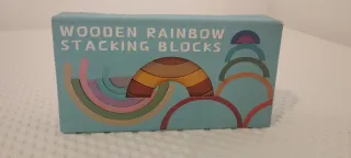 Arcoíris de Madera para Apilar