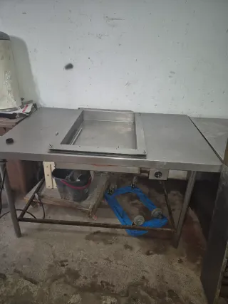 Mesa de acero inoxidable