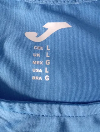 Camiseta Tirantes Joma Gym Hombre Talla L