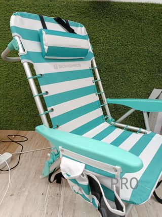 Silla de playa Songmics