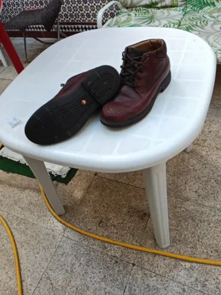 Zapatos de vestir hombre cuero marrones talla 45