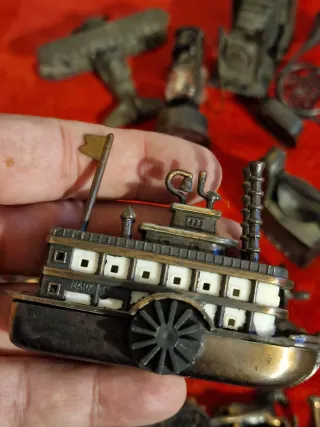 Lotto 14 temperini in metallo