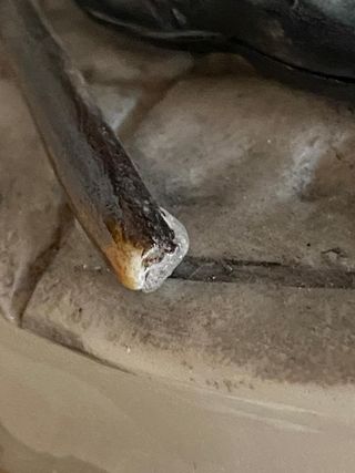 Statuetta Capodimonte Maniscalco