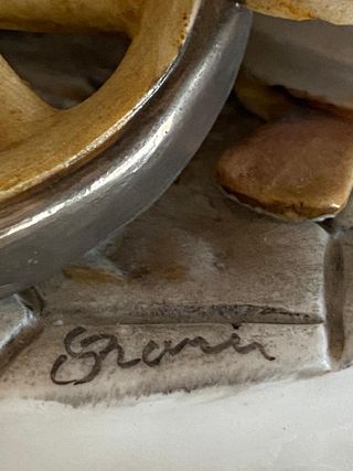 Statuetta Capodimonte Maniscalco