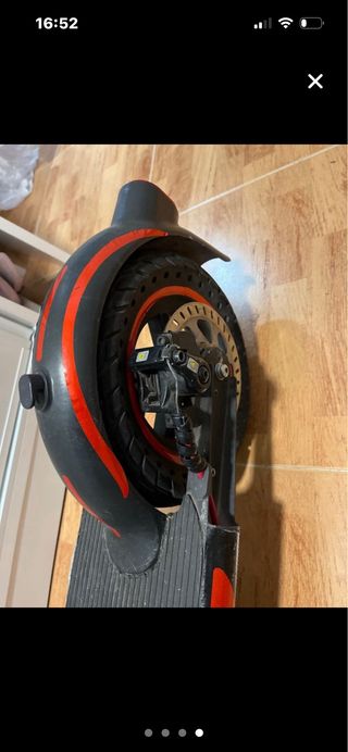 Patinete Eléctrico Xiaomi pro 4 Negro y Rojo