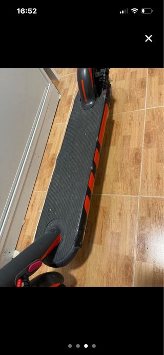 Patinete Eléctrico Xiaomi pro 4 Negro y Rojo