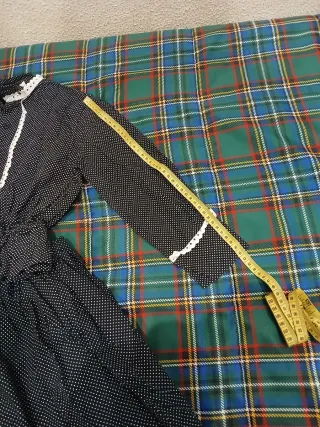 Traje casera niña 6-8 años.