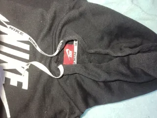 Chándal  Nike Negra con Logo Blanco