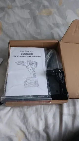 Taladro CEEIGOO 21V Brushless MR6805