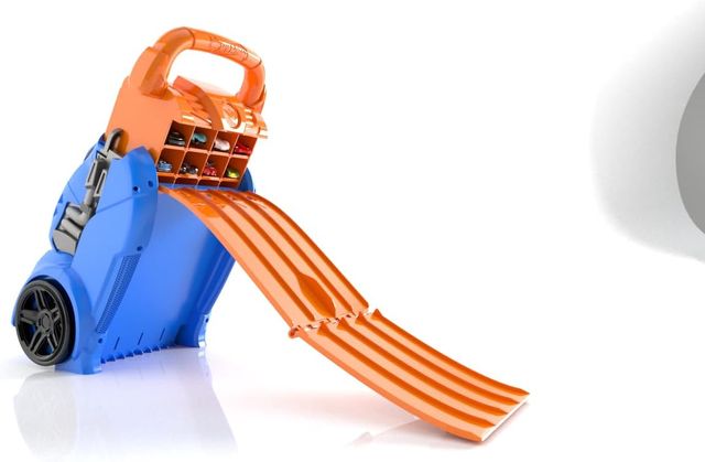 Cefa Toys Guardacoches Lanzador Hot Wheels 4 Pist