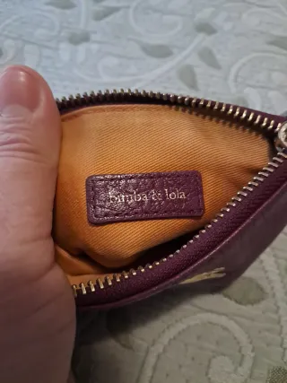 Monedero Bimba y Lola Morado y Plateado