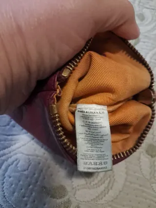 Monedero Bimba y Lola Morado y Plateado