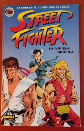Street Fighter la novela gráfica