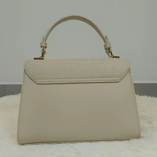 Bolso Beige y Blanco