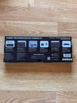 SUBBLIM Teclado y Ratón Bluetooth + 2.4G