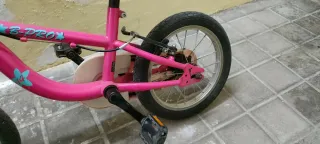 Bicicleta infantil rosa 14 pulgadas