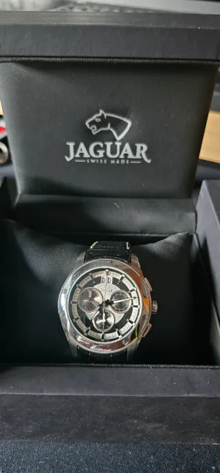 Reloj Jaguar J715 Cronógrafo Negro/Plata