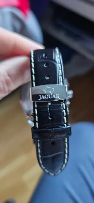 Reloj Jaguar J715 Cronógrafo Negro/Plata