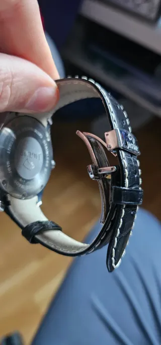 Reloj Jaguar J715 Cronógrafo Negro/Plata