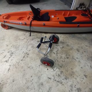 Kayak 3 plazas naranja