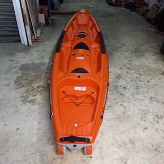 Kayak 3 plazas naranja