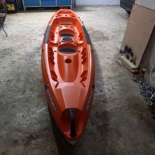 Kayak 3 plazas naranja