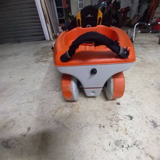 Kayak 3 plazas naranja