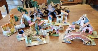 Presepe anni '70 - Natività e personaggi