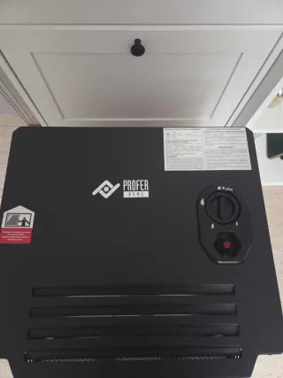 Estufa PROFER HOME Negra
