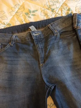 Lote 3 Vaqueros Mujer Azul