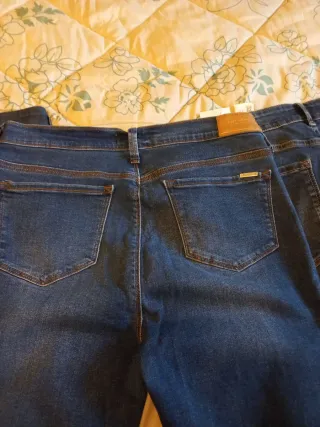 Lote 3 Vaqueros Mujer Azul