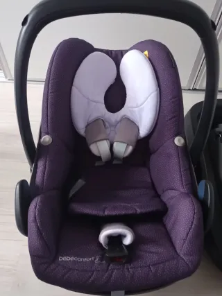 Maxi Cosi Bebeconfort hasta 13kg + funda