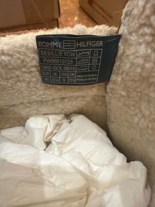 Botines Tommy Hilfiger Marrones Mujer