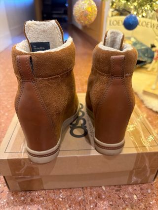 Botines Tommy Hilfiger Marrones Mujer