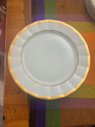 Vajilla antigua Porcelana de Limoges Raynaud & CIE