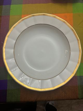 Vajilla antigua Porcelana de Limoges Raynaud & CIE