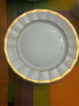 Vajilla antigua Porcelana de Limoges Raynaud & CIE